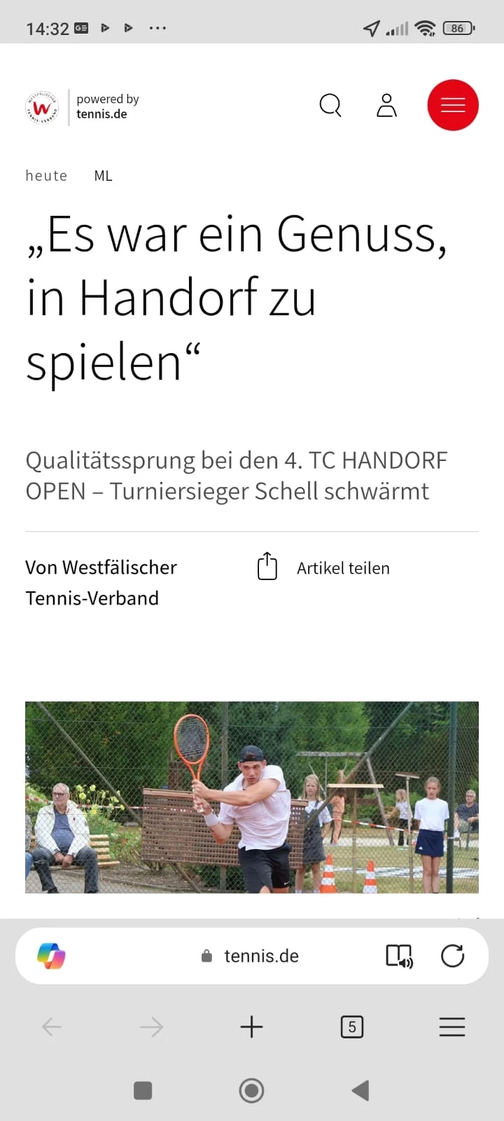 Fazit zum Tennisturnier 2025